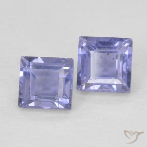 Shop natural 0.20ct シルバーがかった青 アイオライト gems, 四角形, from マダガスカル at GemSelect. In stock, global shipping!