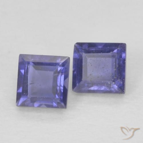 Shop natural 0.21ct ダークブルー アイオライト gems, 四角形, from マダガスカル at GemSelect. In stock, global shipping!