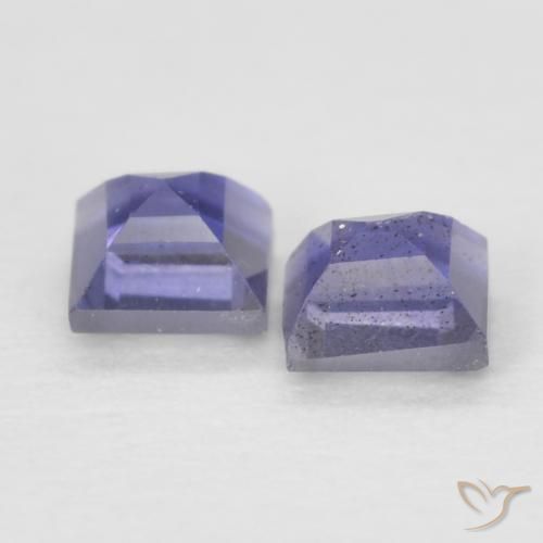 Shop natural 0.21ct ダークブルー アイオライト gems, 四角形, from マダガスカル at GemSelect. In stock, global shipping!