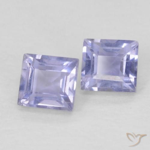 Shop natural 0.19ct バイオレットブルー アイオライト gems, 四角形, from マダガスカル at GemSelect. In stock, global shipping!