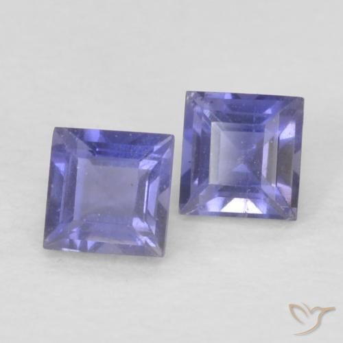 Shop natural 0.18ct ダークブルー アイオライト gems, 四角形, from マダガスカル at GemSelect. In stock, global shipping!
