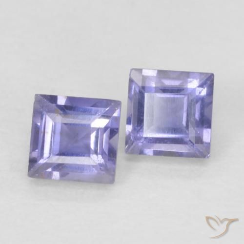 Shop natural 0.19ct シルバーがかった青 アイオライト gems, 四角形, from マダガスカル at GemSelect. In stock, global shipping!