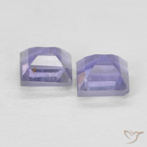 Shop natural 0.19ct シルバーがかった青 アイオライト gems, 四角形, from マダガスカル at GemSelect. In stock, global shipping!