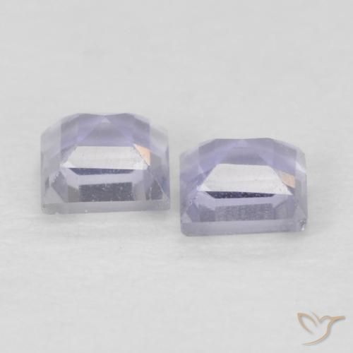 Shop natural 0.18ct 薄いスカイブルー アイオライト gems, 四角形, from マダガスカル at GemSelect. In stock, global shipping!