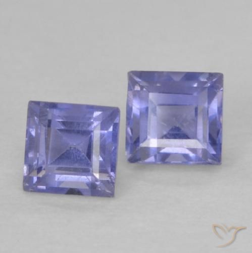 Shop natural 0.22ct 濃い青がかった紫 アイオライト gems, 四角形, from マダガスカル at GemSelect. In stock, global shipping!