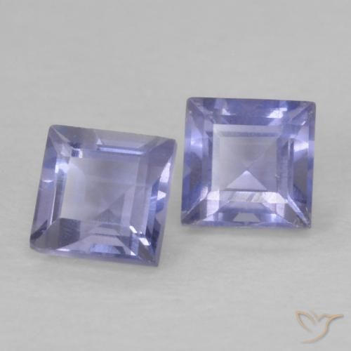 Shop natural 0.21ct 濃い青がかった紫 アイオライト gems, 四角形, from マダガスカル at GemSelect. In stock, global shipping!