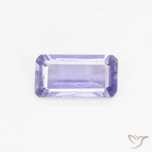 0.28ct 天然 Medium Light-Violet アイオライト, エメラルドカット, VS-SI