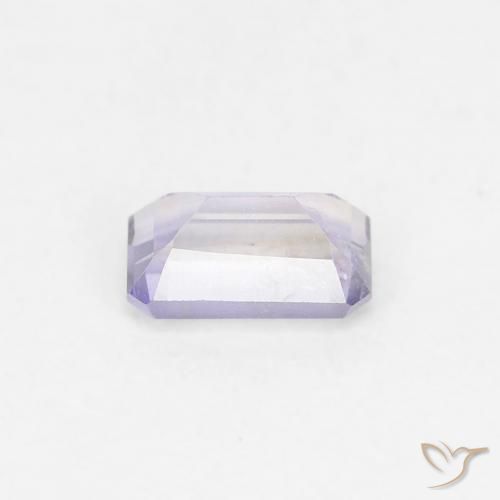 0.32カラットの天然Medium Light-Violetアイオライト、八角形 / エメラルドカット、VS-SI