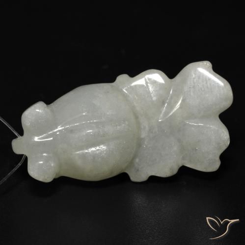 29.36ct 天然 ミディアムグリーン ジェード, ファンシー, 半透明