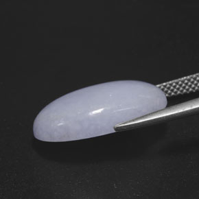 11.16カラットの天然ラベンダージェダイト、オーバルカット、オペーク