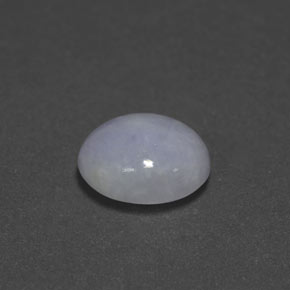 3.51カラットの天然ラベンダーヒスイ輝石（ジェダイト）（10.5×8.7 mm・オーバルカット）