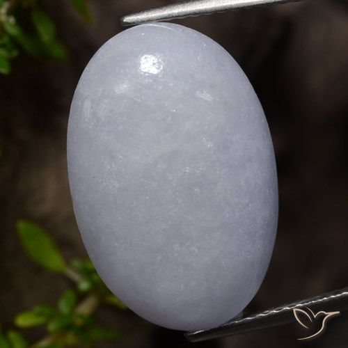 11.54ct 天然 グレー ジェダイト, 楕円形, オペーク