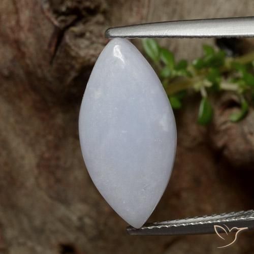 5.79ct 天然 薄いグレー ジェダイト, マーキーズ, 半透明