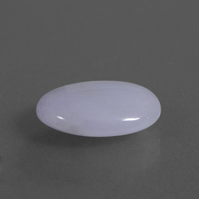 5.72カラットの天然ラベンダーヒスイ輝石（ジェダイト）（14.4×10 mm・オーバルカット）