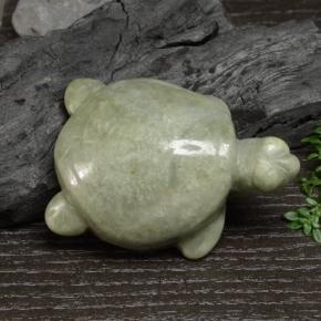 312.76カラットの天然グリーンジェダイト、ファンシーシェイプ、オペーク