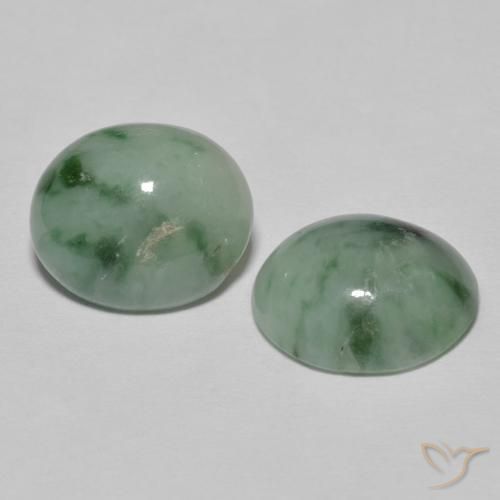 Shop natural 8.87ct 薄いフォレストグリーン ジェダイト gems, 楕円形, from ミャンマー at GemSelect. In stock, global shipping!