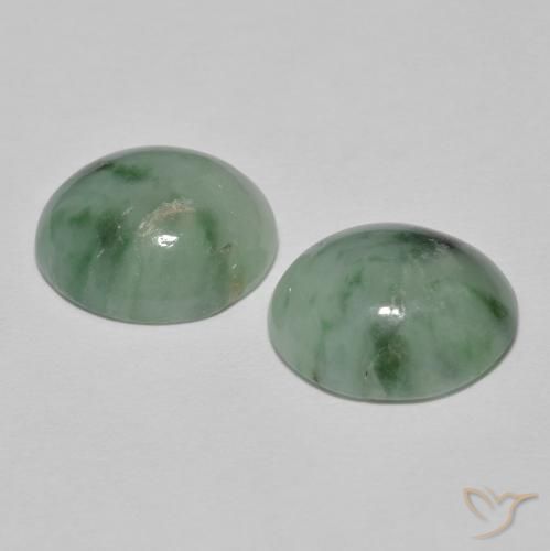 Shop natural 8.87ct 薄いフォレストグリーン ジェダイト gems, 楕円形, from ミャンマー at GemSelect. In stock, global shipping!