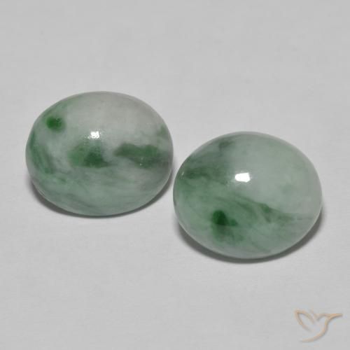 Shop natural 9.78ct Medium Light Green ジェダイト gems, 楕円形, from ミャンマー at GemSelect. In stock, global shipping!