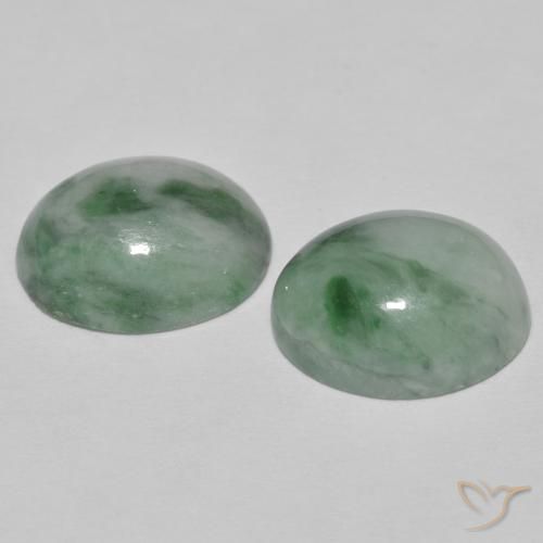 Shop natural 9.78ct Medium Light Green ジェダイト gems, 楕円形, from ミャンマー at GemSelect. In stock, global shipping!
