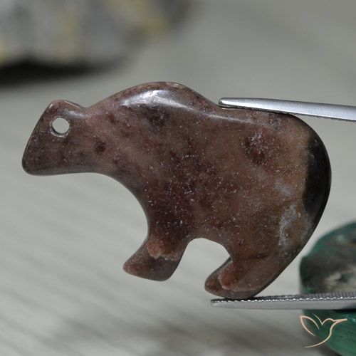 48.28ct 天然 赤みがかったブラウン 碧玉, ファンシー, オペーク