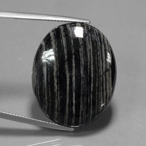 35.24カラットの天然マルチカラー碧玉、オーバルカット、オペーク