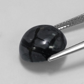 5.80カラットの天然マルチカラー碧玉、ラウンドカット、オペーク