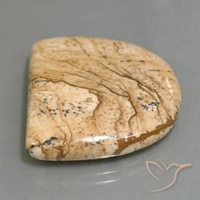 33.01カラットの天然マルチカラー碧玉、ファンシー、オペーク