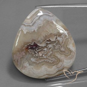 40.15ct 天然 マルチカラー 碧玉, 洋梨の形, オペーク
