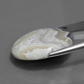 21.45カラットの天然マルチカラージャスパー、オーバルカット、オペーク