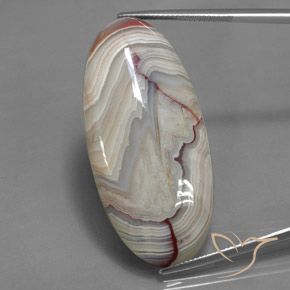 43.89ct 天然 マルチカラー 碧玉, 楕円形, オペーク