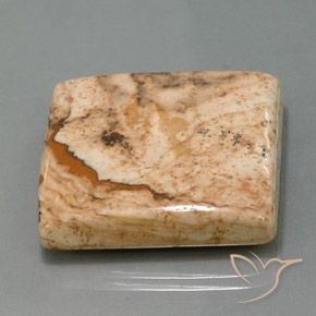 51.28カラットの天然マルチカラー碧玉、バゲット、オペーク