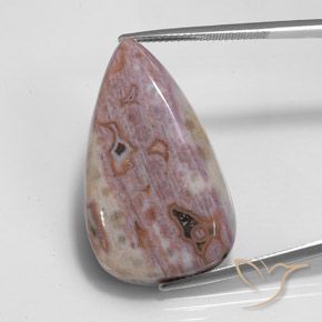 32.30ct 天然 マルチカラー 碧玉, 洋梨の形, オペーク