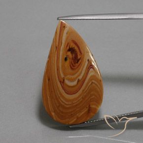 14.01ct 天然 マルチカラー 碧玉, ファンシー, オペーク