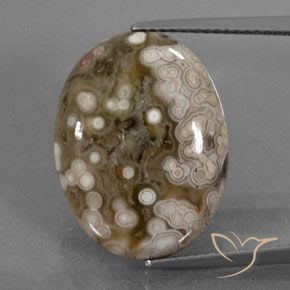 12.50ct 天然 マルチカラー 碧玉, 楕円形, オペーク