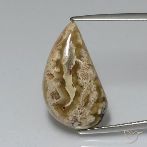 11.24ct 天然 マルチカラー 碧玉, ファンシー, オペーク
