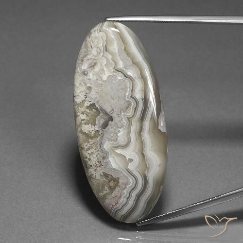 40.74ct 天然 マルチカラー 碧玉, 楕円形, オペーク