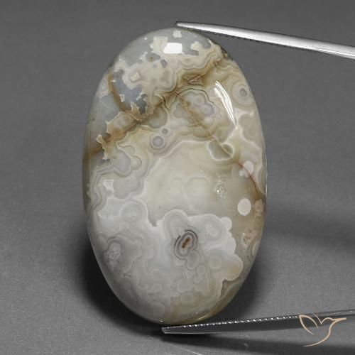 58.83ct 天然 マルチカラー 碧玉, 楕円形, オペーク