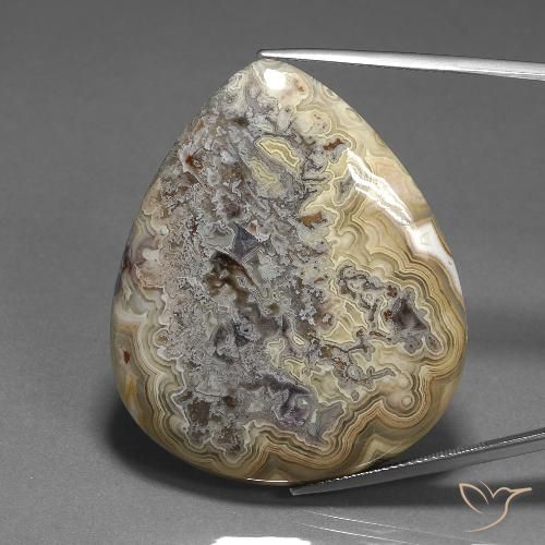 62.40ct 天然 マルチカラー 碧玉, 洋梨の形, オペーク