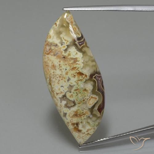 18.71ct 天然 マルチカラー 碧玉, ファンシー, オペーク