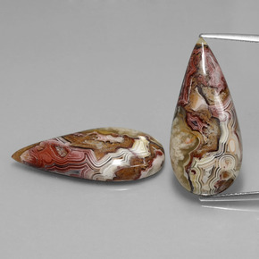 自然派の商品を探す ct マルチカラー 碧玉 宝石, 洋梨の形, インドネシア からGemSelectで. 在庫あり、世界各国へ発送!