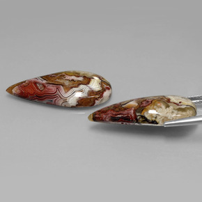 自然派の商品を探す ct マルチカラー 碧玉 宝石, 洋梨の形, インドネシア からGemSelectで. 在庫あり、世界各国へ発送!