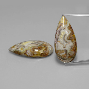 自然派の商品を探す 22.75ct マルチカラー 碧玉 宝石, 洋梨の形, インドネシア からGemSelectで. 在庫あり、世界各国へ発送!