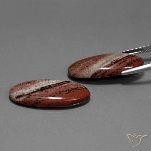 Shop natural 33.50ct マルチカラー 碧玉 gems, 楕円形, from インドネシア at GemSelect. In stock, global shipping!