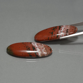 自然派の商品を探す 33.98ct マルチカラー 碧玉 宝石, オーバルカット, インドネシア からGemSelectで. 在庫あり、世界各国へ発送!