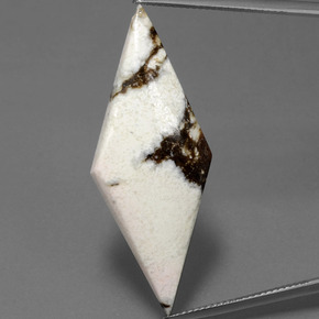15.79カラットの天然マルチカラージャスパー（41×16.1 mm・ファンシーシェイプ）