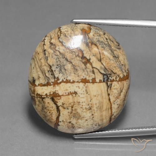 37.82ct 天然 マルチカラー 碧玉, 楕円形, オペーク