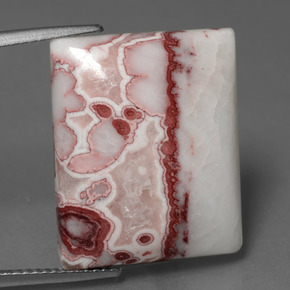 20.57カラットの天然マルチカラー碧玉、バゲット、オペーク