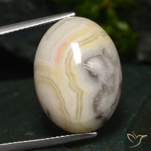 16.46ct 天然 マルチカラー 碧玉, 楕円形, オペーク