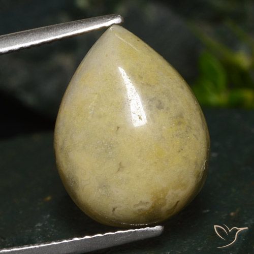8.67ct 天然 マルチカラー 碧玉, 洋梨の形, オペーク