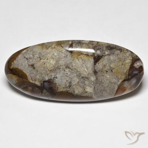 47.35ct 天然 マルチカラー 碧玉, 楕円形, オペーク